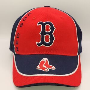 Boston Red Sox Fan Favorite MLB Hat Baseball Cap Adjustable Red Navy Exc Cond